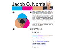 Tablet Screenshot of jacobnorris.com